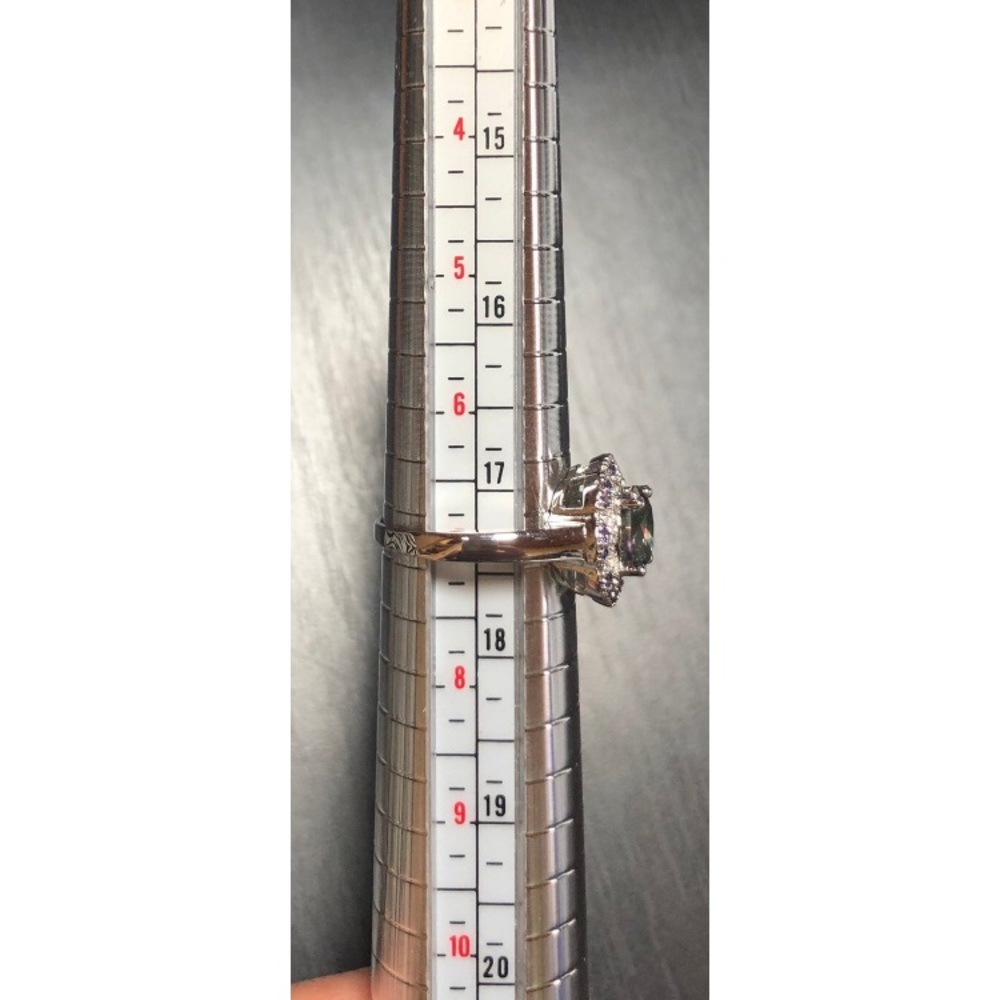 New Rainbow Mystic Topaz & Amethyst 925Ring Size 7 - Picture 3 of 9